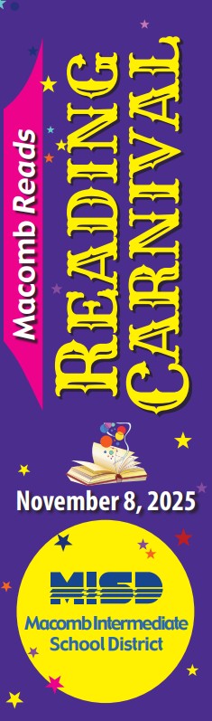 Macomb Reads Bookmark